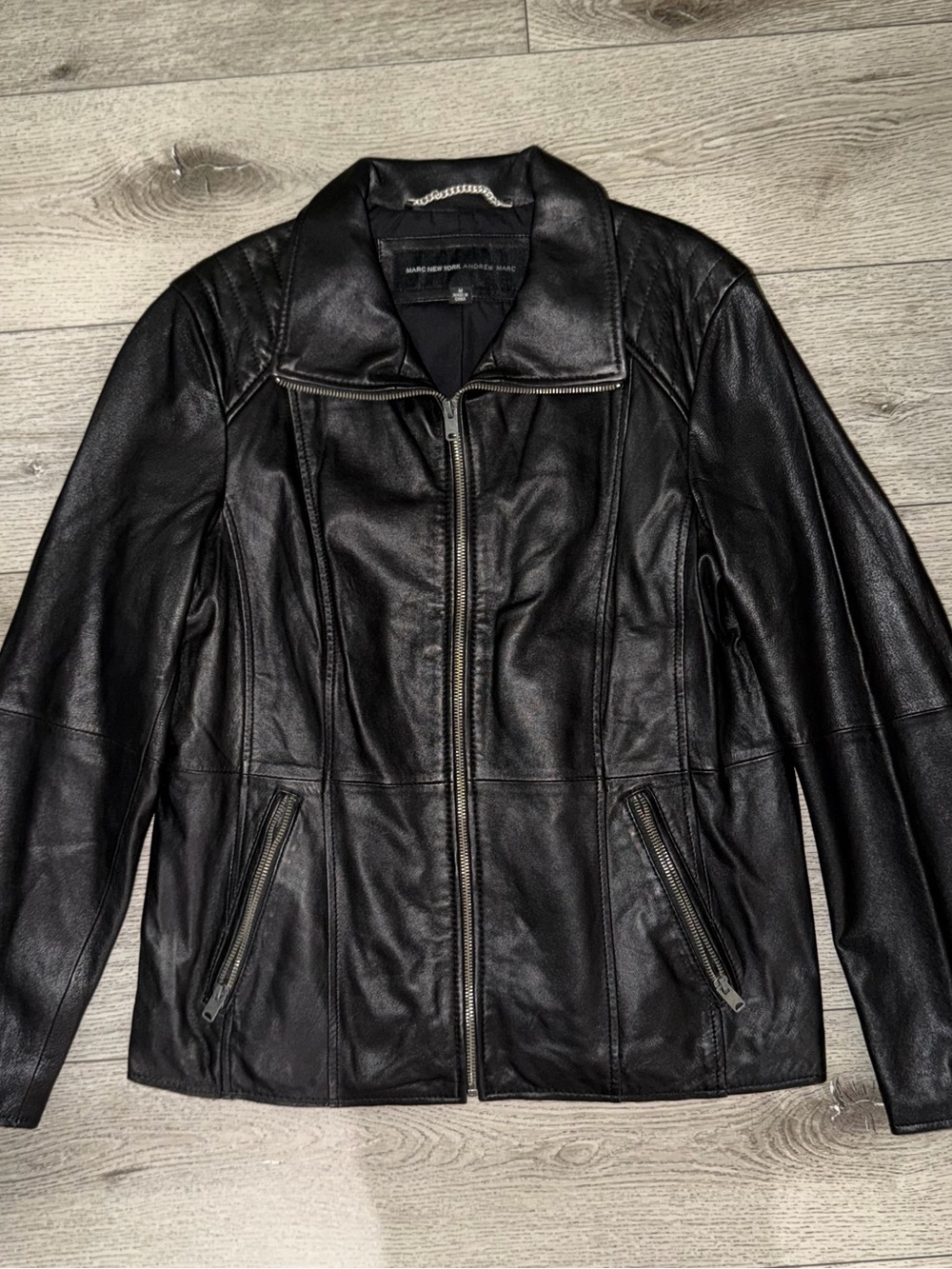 Marc New York Genuine Leather Jacket